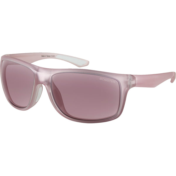 Bobster Luna Sunglasses - Matte Rose Gold - Rose Gold Mirror Lens BLUN101
