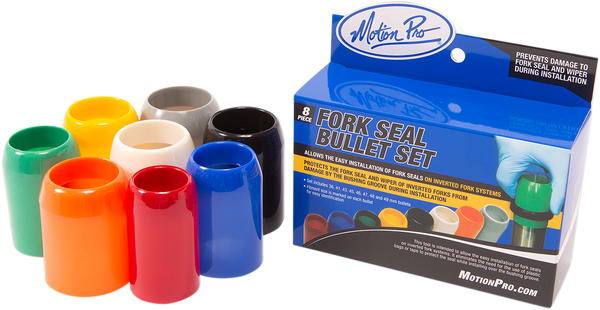 MOTION PRO Fork Seal Bullet - Assortment - Set 8 08-0677