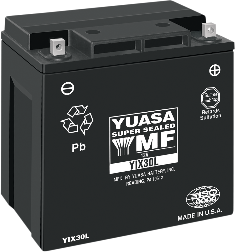 Yuasa AGM Battery - YIX30L-BS - 1.4 L YUAM6230X