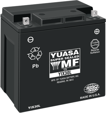 Yuasa AGM Battery - YIX30L-BS - 1.4 L YUAM6230X