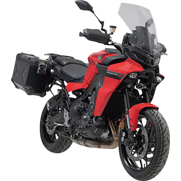 SW-Motech TRAX ADV Aluminum Case System - Black - Yamaha Tracer 9 GT '21-'24 KFT.06.921.70000/B | Luggage Group