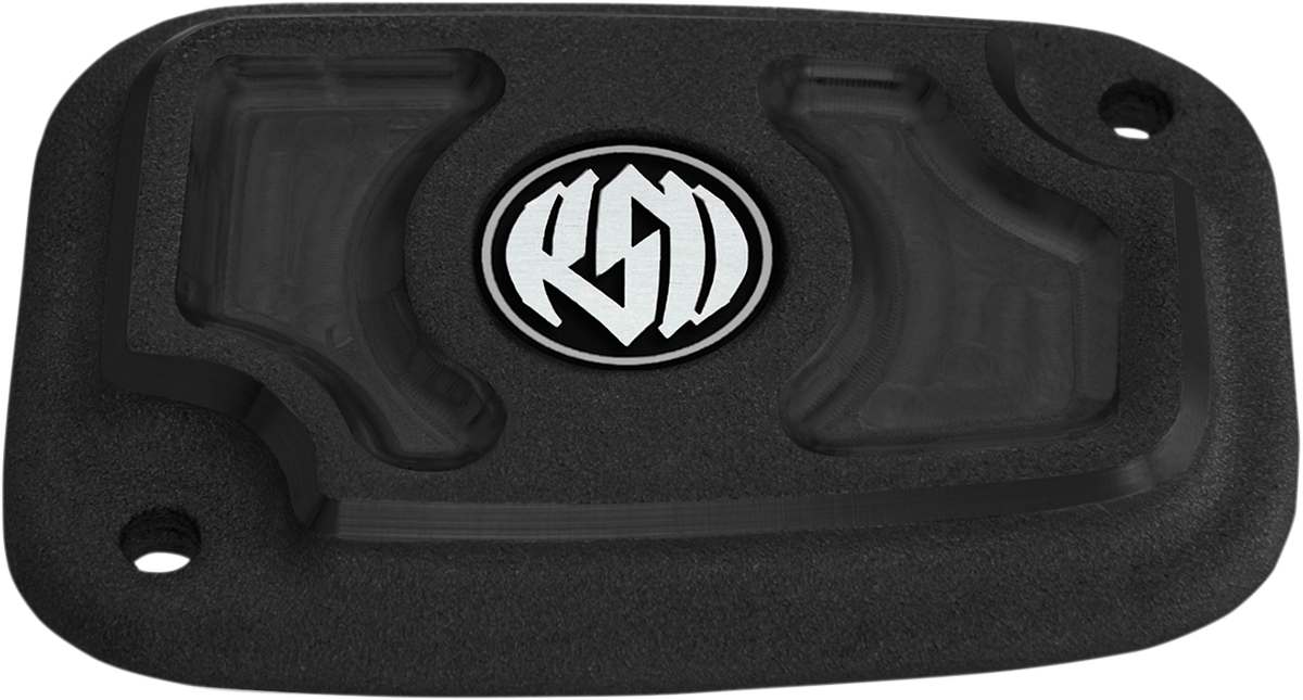 RSD Cafe Front Brake Master Cylinder Cover - FL - Black Ops 0208-2114-SMB