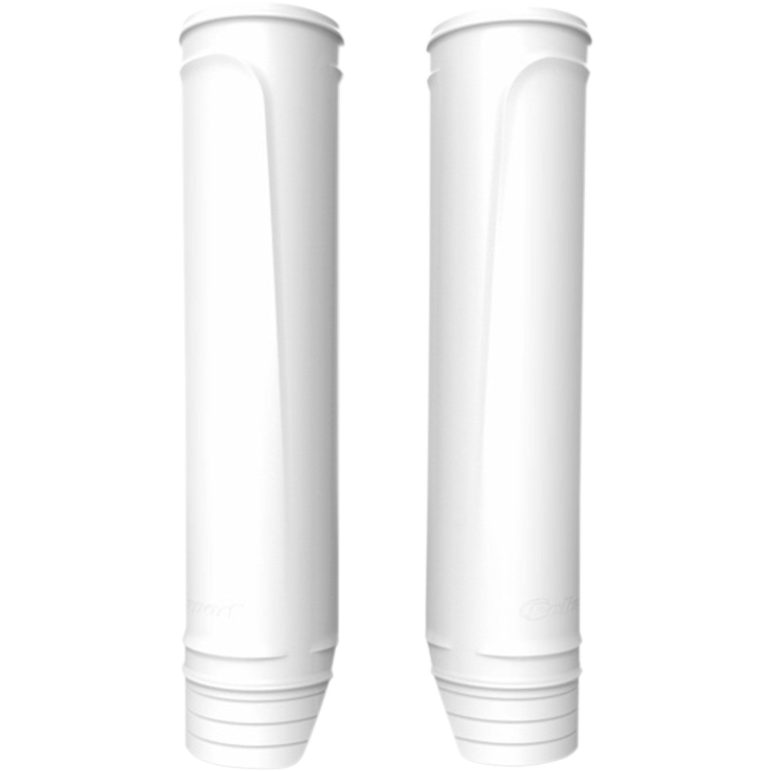 POLISPORT Fork Protectors - Upper - White 8463500002 by Polisport