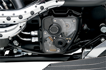 RSD Cam Cover - Clarity - Black Ops* - Twin Cam 0177-2003-SMB