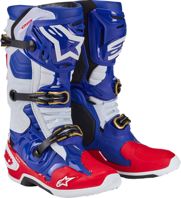 ALPINESTARS Union Tech 10 Boots - Red/White/Blue - US 12 2010020-3372-12