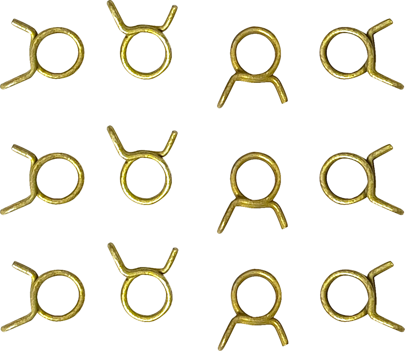 HELIX Hose Clamps - Self-Tensioning - Double Wire - 7/16" - 50 Pack 111-1850