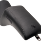 SLYFOX Drifter Seat - Black Logo - Black Vinyl w/ Slipstop - Carbon Fiber - Dyna '96-'03 4683A-slyfox