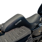SLYFOX Drifter Seat - Gray Logo - Black Vinyl w/ Slipstop - Carbon Fiber - XL '04-'22 4684B-slyfox