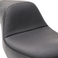 SLYFOX Drifter Seat - Gray Logo - Black Vinyl w/ Slipstop - Carbon Fiber - Dyna '96-'03 4883B-slyfox