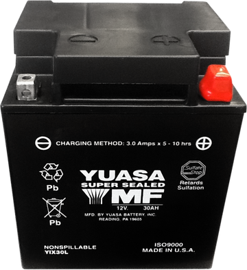 Yuasa AGM Battery - YIX30L-PW YUAM7230LPW