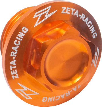 Zeta Axle Stop Bolt M20X19-P1.5 H21 Orange