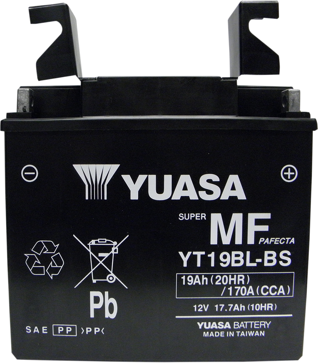 Yuasa AGM Battery - YT19BL-BS YUAM6219BL