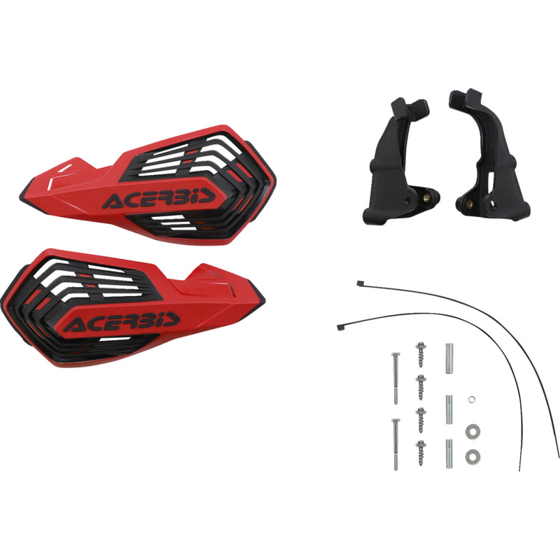 Acerbis Handguards - K-Future - Red/Black 2801971018
