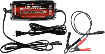 Yuasa Battery Charger - 3 A - 12V YUA3AMPCH