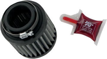 K & N Rubber Base Crankcase Vent Filter - Black - 1-1/2" ID 62-1450