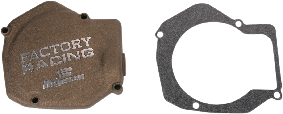 BOYESEN Ignition Cover - Magnesium - Honda CR125R SC-01AM