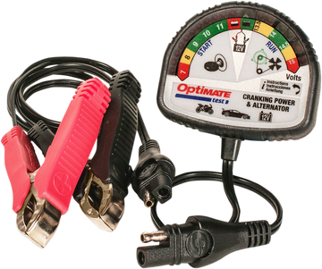 TECMATE Battery Charging System/Alternator Tester - Pocket - Battery Clip/12V TS-121