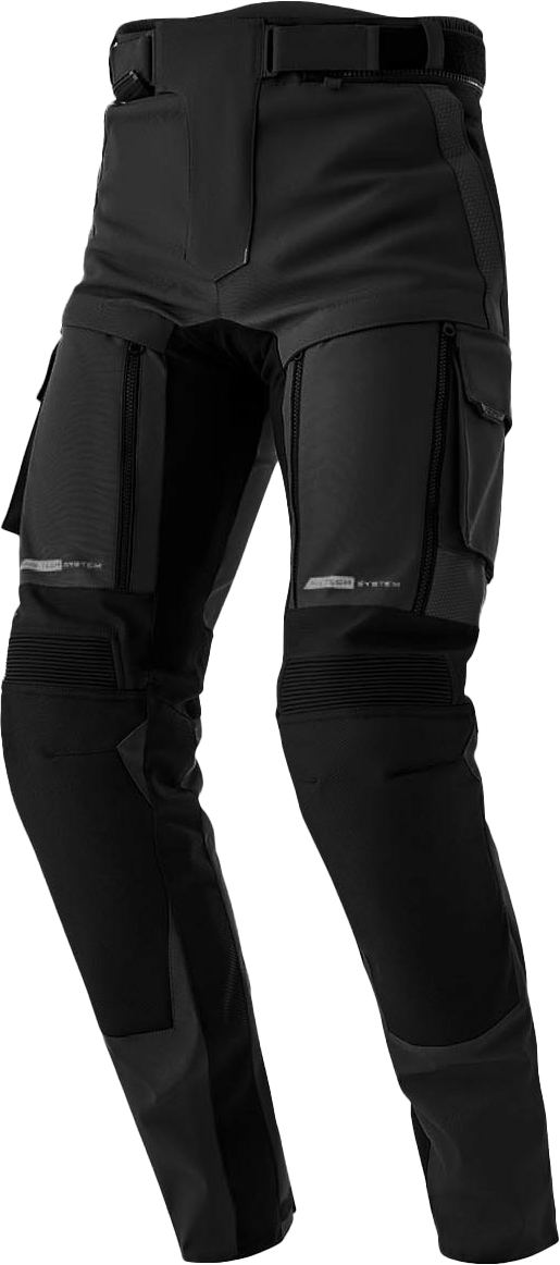 RST Pro Series Adventure D3O CE Textile Pants - Black - 4XL