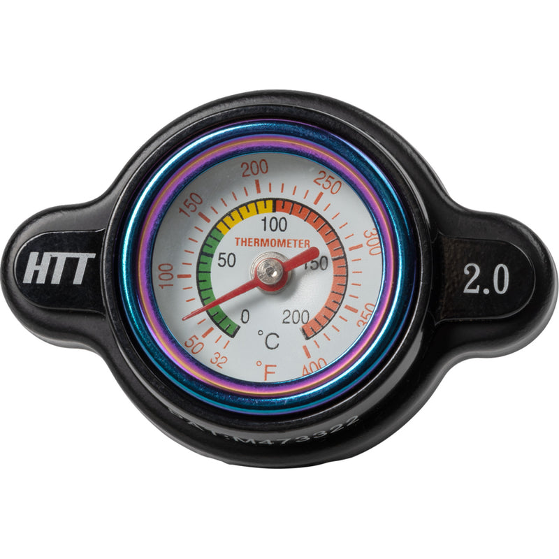Moose Racing Radiator Cap with Temperature Gauge - Yamaha/Kawasaki I15-6202B