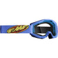 FMF Youth PowerCore Goggles - Core - Cyan - Clear F-50054-00005