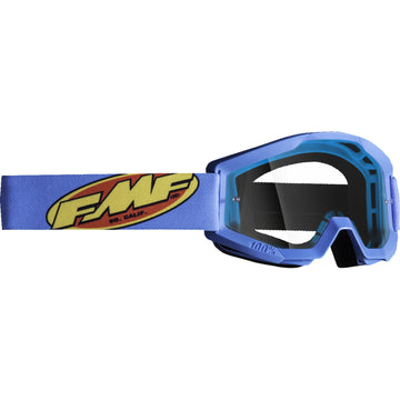 FMF Youth PowerCore Goggles - Core - Cyan - Clear F-50054-00005