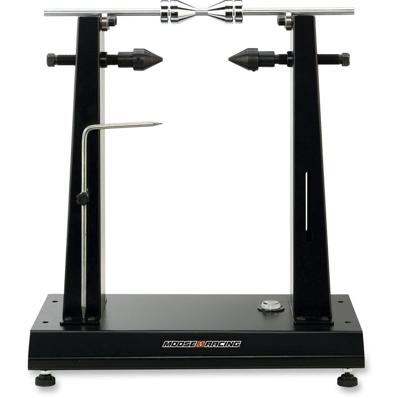 Moose Racing Stand - Wheel Truing/Balancing - Black 10-8000