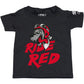 FACTORY EFFEX Toddler Honda Ride Red Wolf T-Shirt - Black - 2T 23-83320
