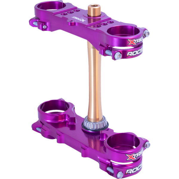 Xtrig Triple Clamp - 22 mm - Purple 501330801501