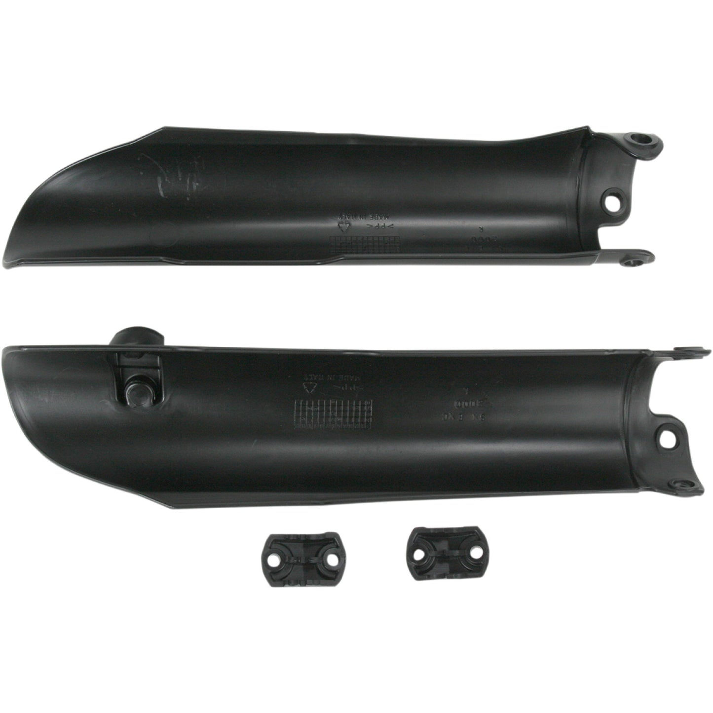 ACERBIS Lower Fork Covers for Inverted Forks - Black 2113740001