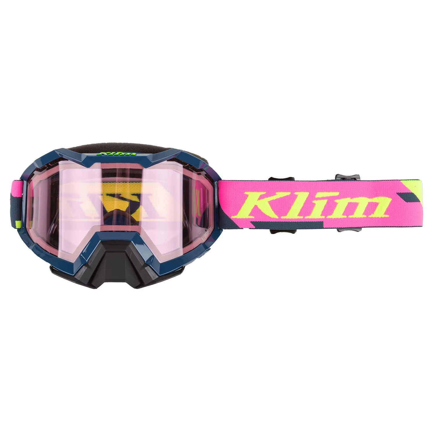 klim viper goggles Klim Viper Snow Goggle Hex Emblem Heliotrope - Knockout Pink