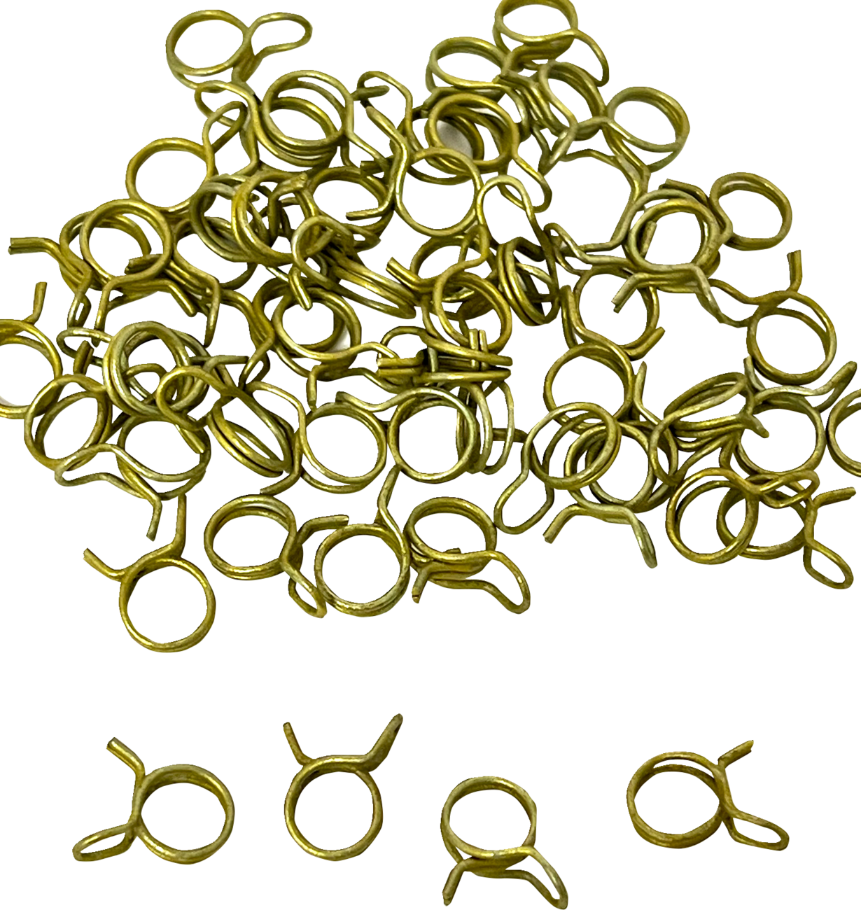 HELIX Hose Clamps - Self-Tensioning - Double Wire - 5/16" - 15 Pack 111-1516