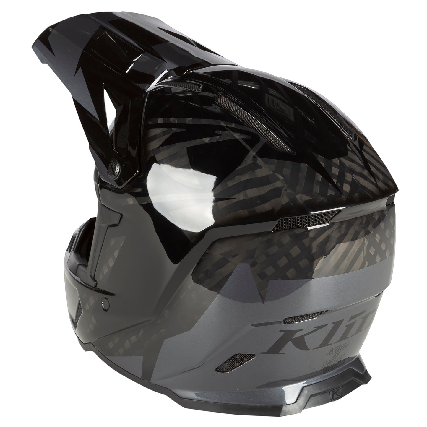 F5 Helmet ECE Amp Black - Asphalt - LG