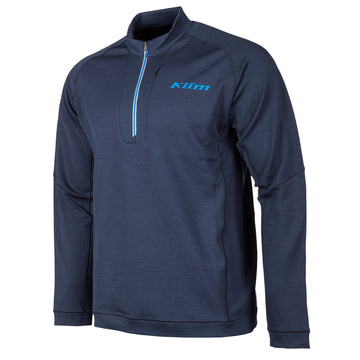 Klim Teton Merino Wool 1/4 Zip Asphalt LG