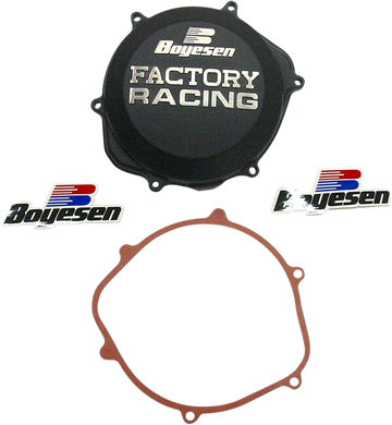 BOYESEN Clutch Cover - Black - Honda CC-06B