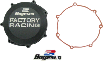 BOYESEN Clutch Cover - Black - Yamaha CC-38B