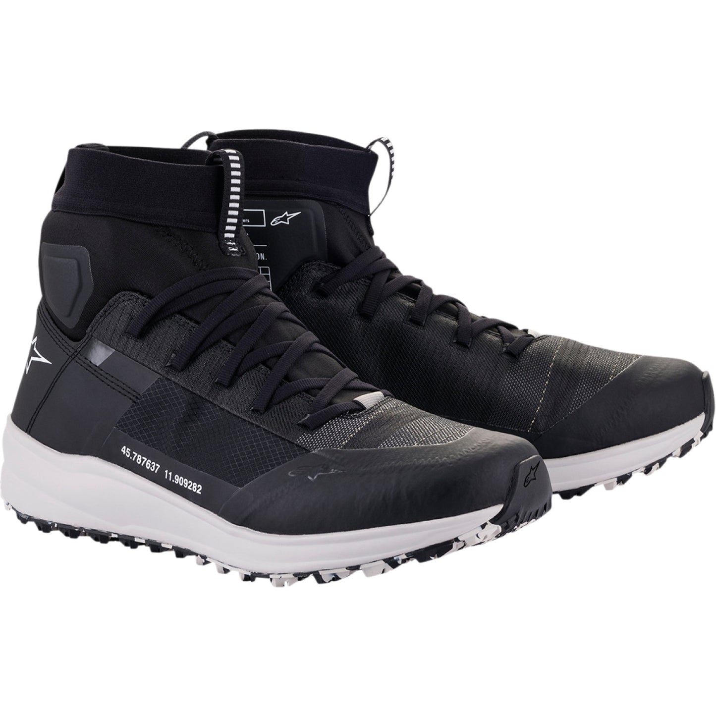 ALPINESTARS Speedforce Shoes - Black/White - US 10 2654321-12-10