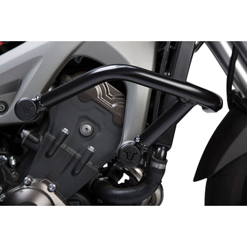 SW-Motech Crash Bar - Left/Right - Black - Yamaha - MT-09/FJ-09 | 900 Tracer/XSR SBL.06.525.10000/B | Engine Protectors