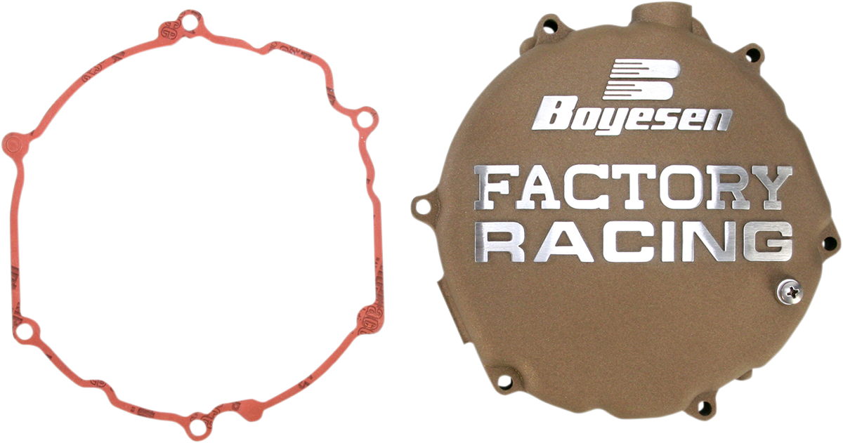 BOYESEN Clutch Cover - Magnesium - Kawasaki/Suzuki CC-12CM