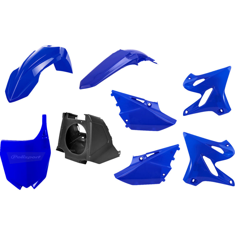 POLISPORT Restyled Body Kit - OEM Blue/Black - YZ 125/250 91081 by Polisport