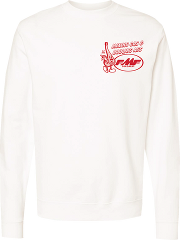 FMF Top Shelf Fleece - White - Small FA24121900BONSM