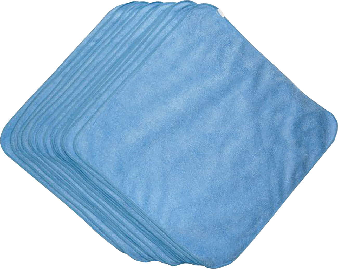 HARDLINE Microfiber Towels - Blue - 24-Pack MB16300