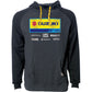 FACTORY EFFEX Suzuki 21 Racewear Hoodie - Charcoal/Black - XL 24-88426