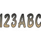 Hardline I.D. Sticker Kit - 200 Series - Brown Gradation BRBKG200 | Stickers Decals