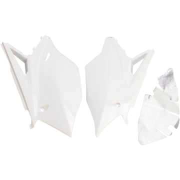 ACERBIS Side Panels - White 2449560002