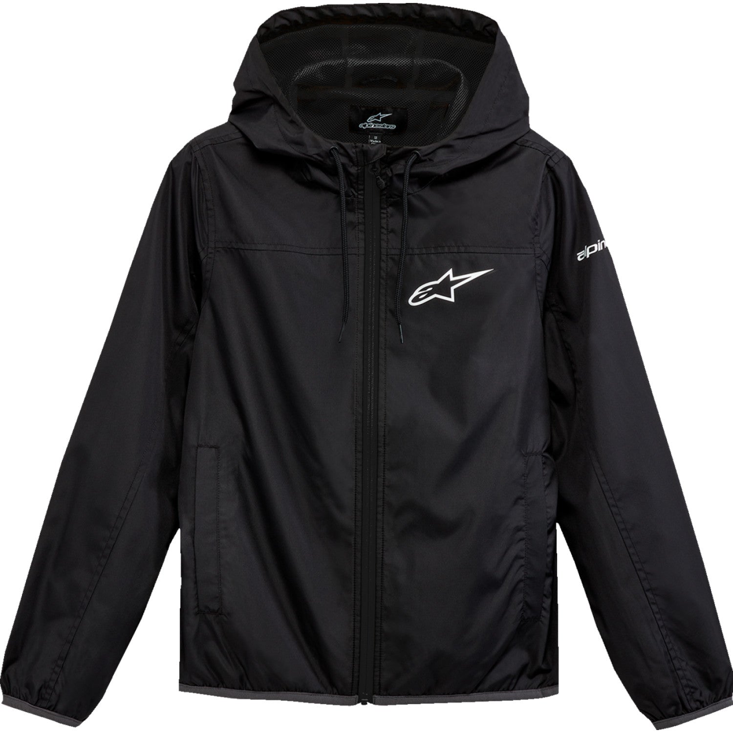 ALPINESTARS Women's TREQ Windbreaker Jacket - Black - 2XL 1232-11910-10-2X