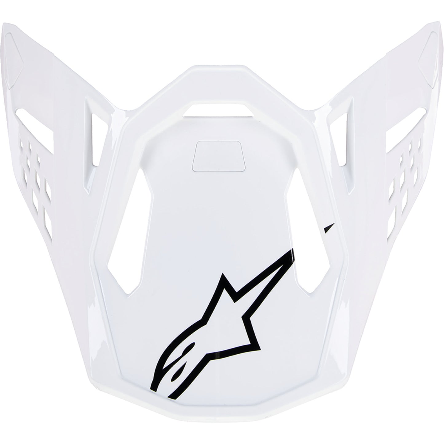 ALPINESTARS Supertech M10 Visor - Solid - Gloss White 8980123-2180-OS