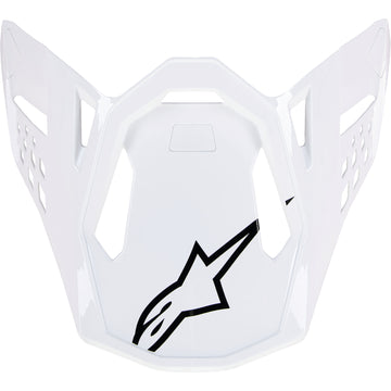 ALPINESTARS Supertech M10 Visor - Solid - Gloss White 8980123-2180-OS