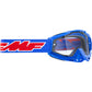FMF PowerBomb Enduro Goggles - Rocket - Blue - Clear F-50038-00002