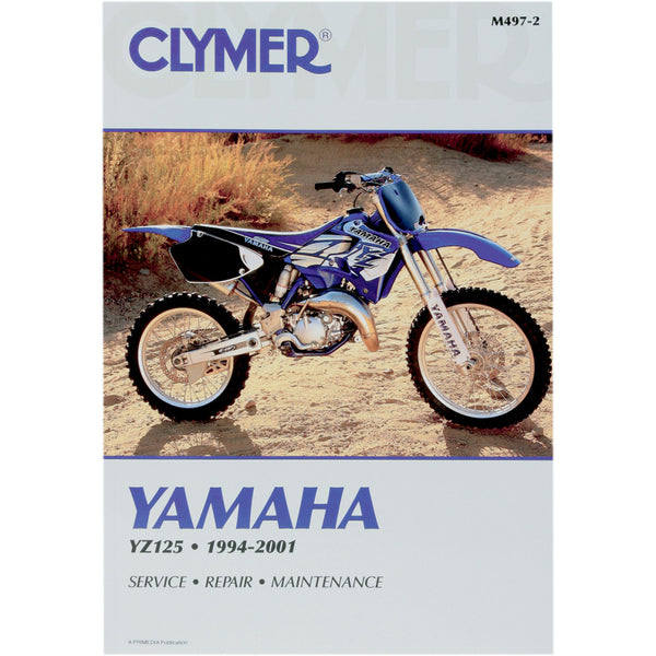 Clymer Manual - Yamaha - YZ125 CM4972