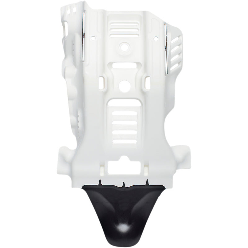 Acerbis Skid Plate - Large - White/Black - Gas Gas | Husqvarna 2791671035